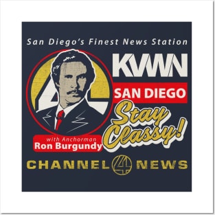 Channel 4 KVWN San Diego Posters and Art